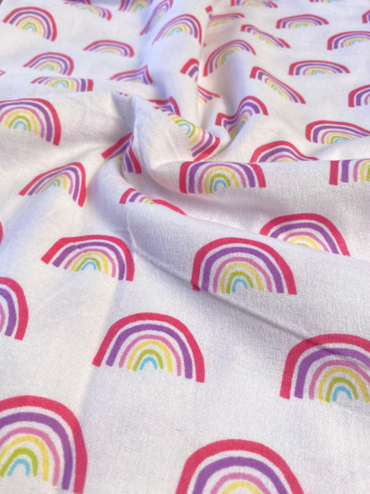 Franela Algodón Rainbow