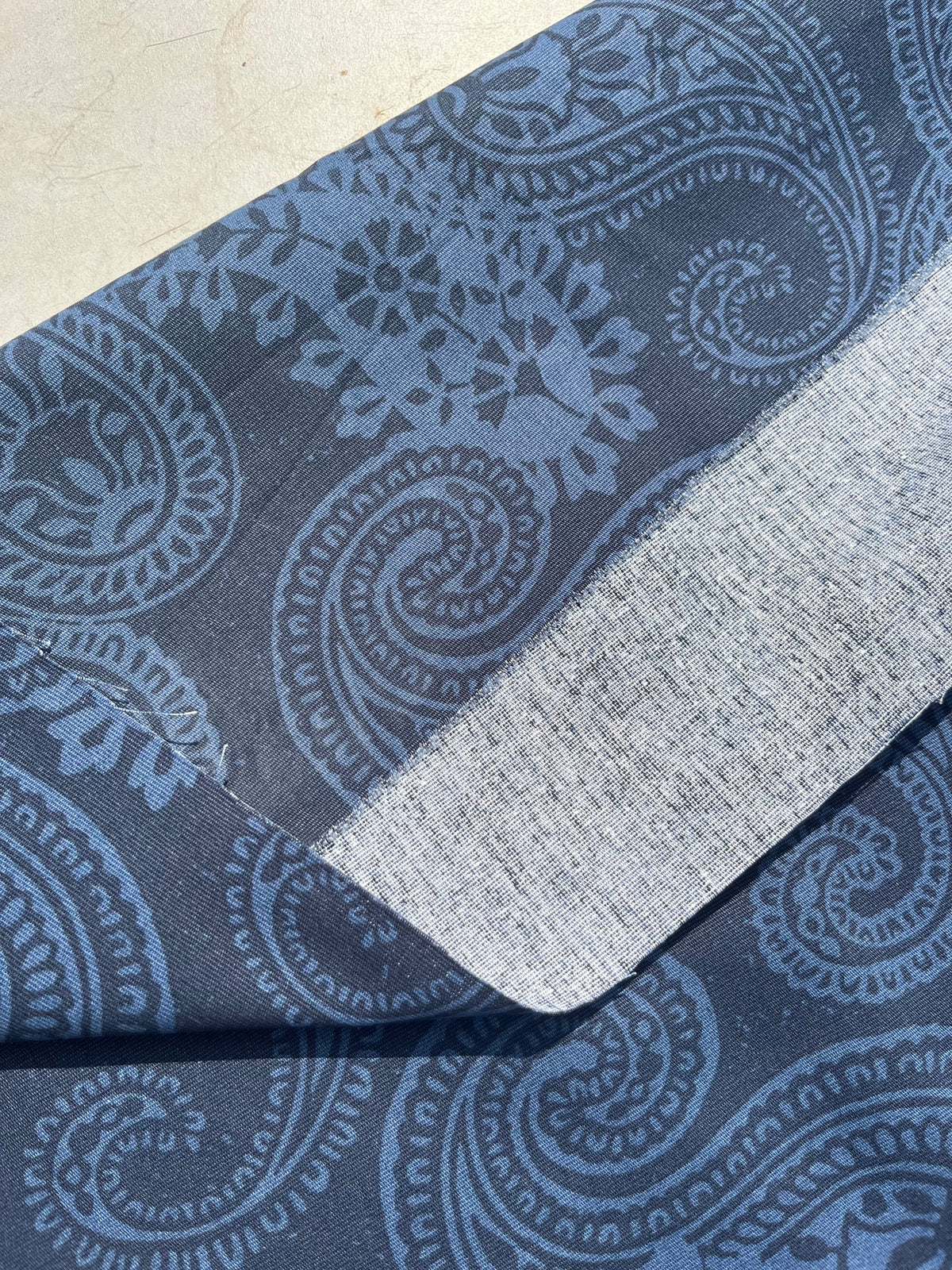 Canvas Floral Marino