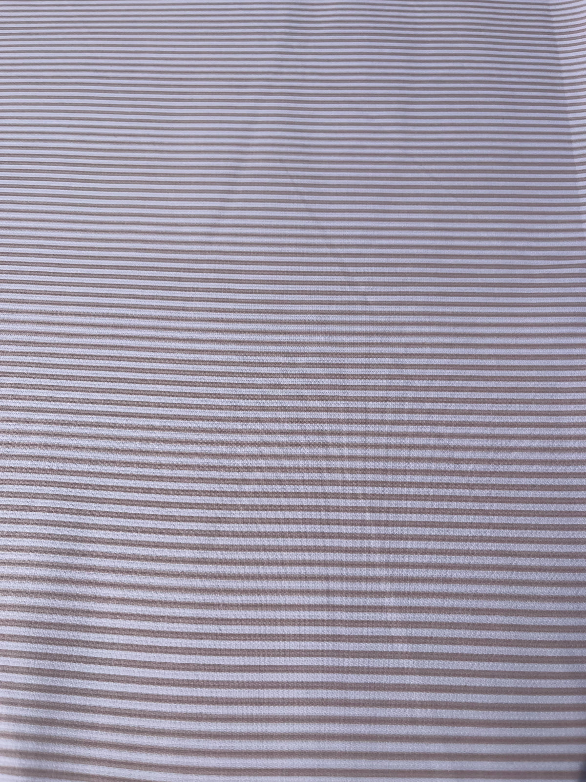 Tela Pique Ropa Cama Listada Beige