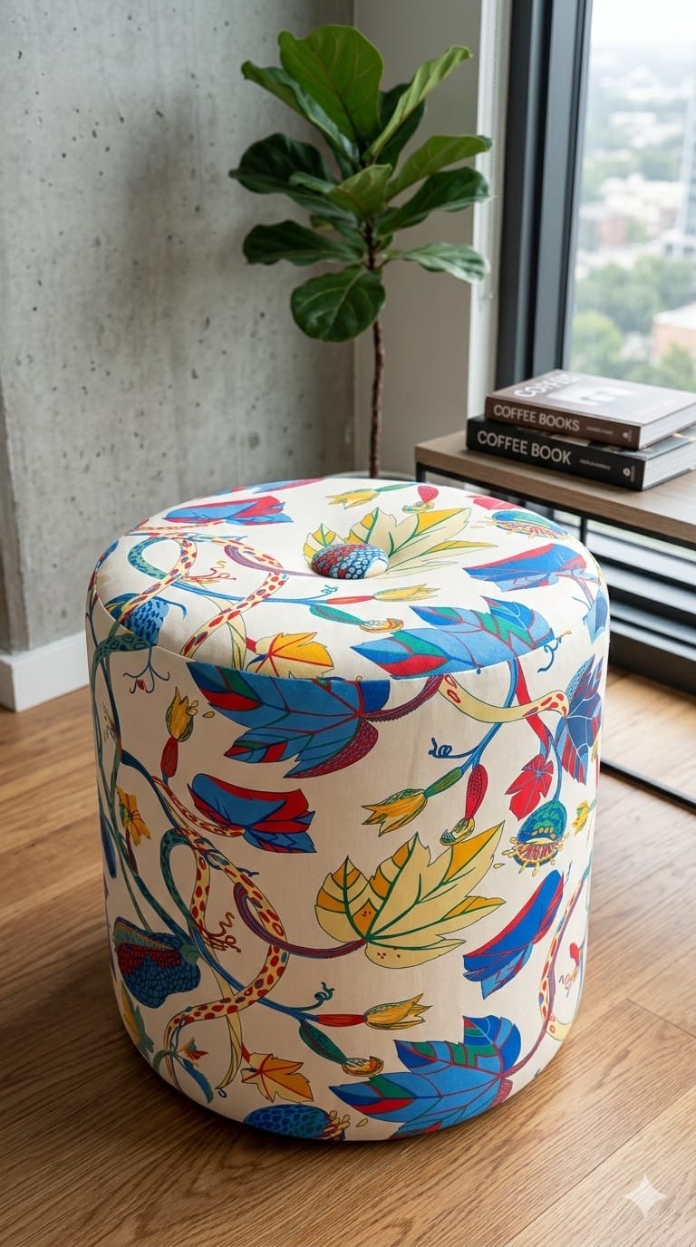 Tela Canvas Tropical Crema