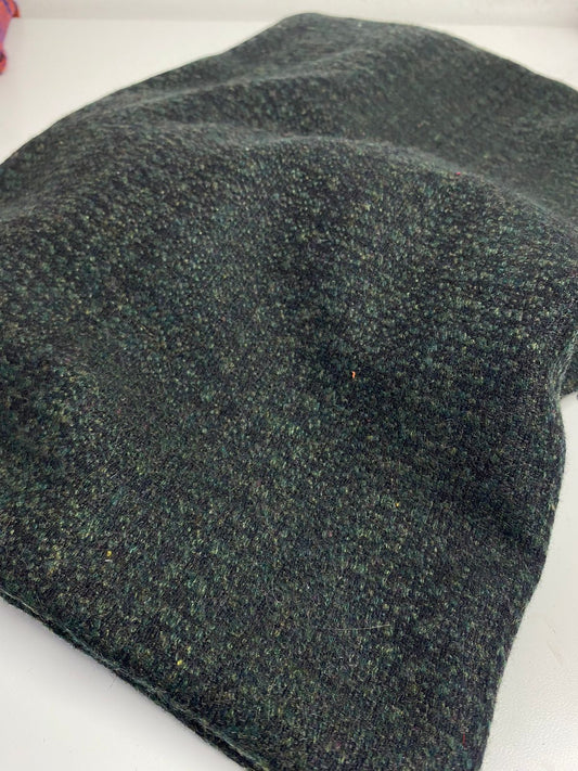 Lana Tweed Jaspeado Gris y Verde